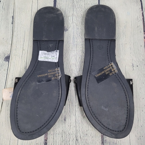 SEVEN7 | Duo rock stud slide slipon sandals - Picture 2 of 3